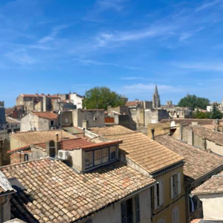 Le Toit D'Avignon - Intra-Muros - Terrasse Vue Palais Des Papes - Ideal Festival - Climatisation - Wifi Eksteriør billede